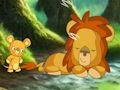Mchezo Naughty Simba Forest Escape  online