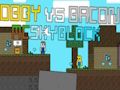 Mchezo Obby vs Bacon: McSkyblock online