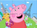 Mchezo Jigsaw puzzle: Peppa kusafiri kuzunguka online