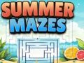 Mchezo Mazes ya majira ya joto  online