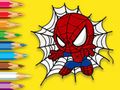 Mchezo Kitabu cha kuchorea: Baby Spiderman online Mchezo Kitabu cha kuchorea: Baby Spiderman online