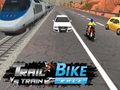 Mchezo Trail Bike vs Mbio za Treni  online