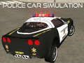 Mchezo Simulator ya Gari la Polisi 2020  online