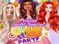Mchezo Moana Sweet Tropical Party kumi na sita  online