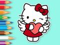 Mchezo Kitabu cha Kuchorea: Upendo Kitty  online