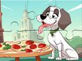 Mchezo Jigsaw Puzzle: Mbwa Kula Pizza  online