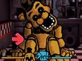 Mchezo FNF dhidi ya FNAF Gold  online