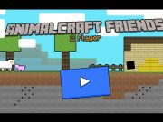 Mchezo Animalcraft Friends 2 mchezaji  online