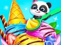 Mchezo Mtoto Panda Ice Cream Lori  online