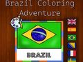Mchezo Mchezo wa Kuchorea wa Brazili  online