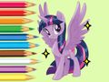 Mchezo Kitabu cha Kuchorea: Twilight Sparkle  online