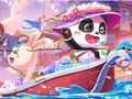 Mchezo Jigsaw Puzzle: Mtoto Panda Fiesta  online