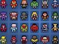 Mchezo Picha Na Hesabu Superheroes  online