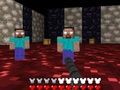 Mchezo Catacombs ya Herobrine 3D  online
