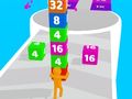 Mchezo 2048 Mbio za Mchemraba  online