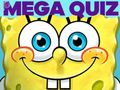 Mchezo Maswali ya Watoto: Spongebob Mega Quiz  online