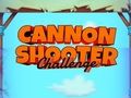 Mchezo Changamoto ya Mshambuliaji wa Canon  online