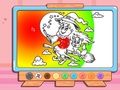 Mchezo Kitabu cha Kuchorea: Mchawi Mdogo wa Halloween  online