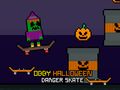 Mchezo Obby Halloween Hatari Skate  online