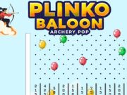 Mchezo Plinko Ballon Archery Pop online