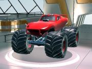 Mchezo Monster Truck Uliokithiri Stunts  online