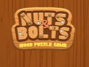 Mchezo Mchezo wa Mafumbo ya Karanga na Bolts Wood  online