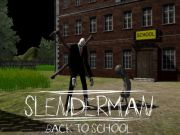 Mchezo Slenderman Rudi Shuleni  online