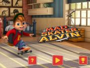 Mchezo Mwendawazimu Skater Alvin  online