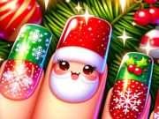 Mchezo Merry Christmas msumari Design  online