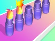 Mchezo Mbio za Kukusanya Lipstick  online