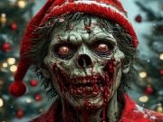 Mchezo Jigsaw ya Krismasi ya Zombie  online