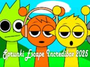 Mchezo Sprunki kutoroka Incredibox 2025 online