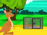 Mchezo Uokoaji wa Mtoto wa Kangaroo kutoka kwa Cage  online