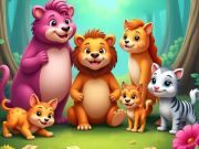 Mchezo Jina la Mnyama Puzzle  online