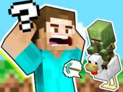 Mchezo Maswali ya Watoto: Nadhani Sauti ya Minecraft  online