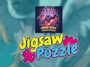 Mchezo Anime Wolf Jigsaw Puzzles online