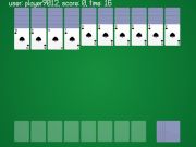 Mchezo Spider Solitaire classic ver online