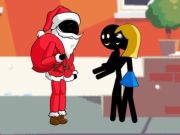 Mchezo Stickman Santa online