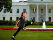 Mchezo Trump Wobble Walk Changamoto online