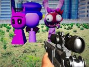 Mchezo Mchezo wa Sniper Squid wa Sprunki  online