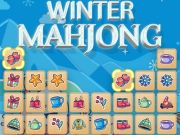 Mchezo Mahjong ya msimu wa baridi  online
