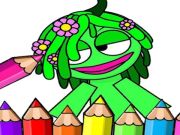 Mchezo Sprunki kuchorea muziki anime  online