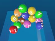 Mchezo Unganisha mipira 2048: billiards!  online