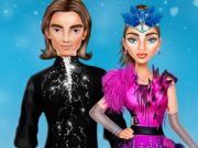 Mchezo Ice skating ballerina online
