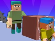 Mchezo Kutisha Minecraft wakati wa sherehe  online