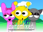 Mchezo Sprunki Pyramixed online