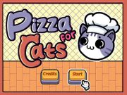 Mchezo Pizza kwa paka  online