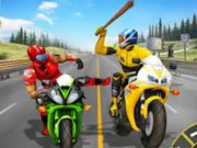 Mchezo Shambulio la Moto - Mashindano ya baiskeli  online