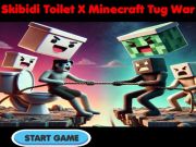 Mchezo Skibidi choo x Minecraft Tug vita  online