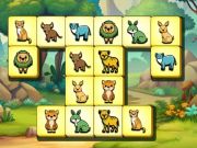 Mchezo Ufalme wa wanyama Mahjong  online